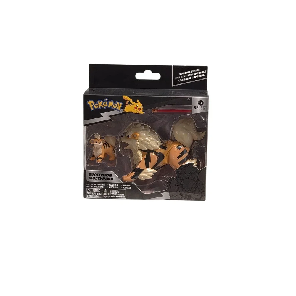 Pokemon Select Evolution Multi Pack Growlithe & Arcanine Figures